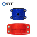 Heavy Duty Malleable Ductile Iron Double Bolt Adjustable Hose Saddle Clamp